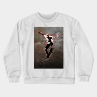 Street Art Skateboard Crewneck Sweatshirt